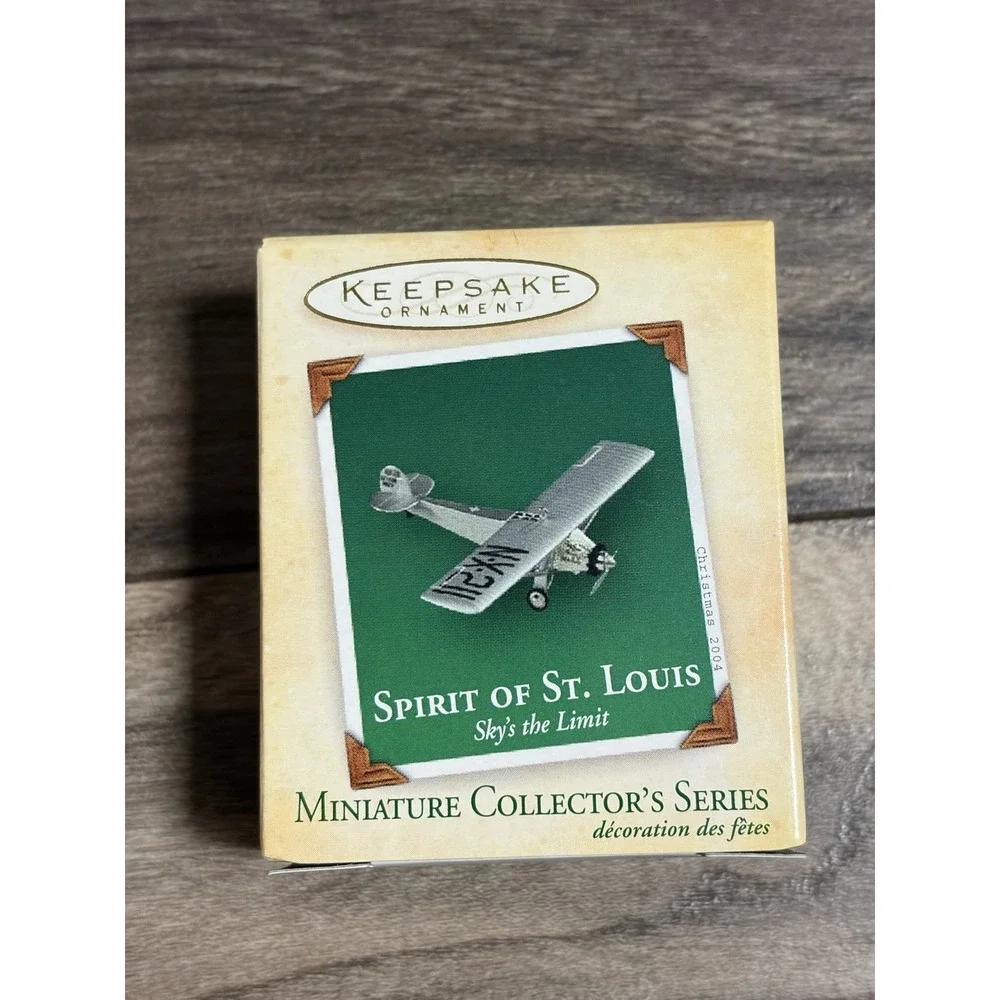 Hallmark Keepsake Airplane Ornaments Lot of 6 Sky's The Limit / Mini Fire  NIB